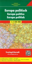 Europa mapa polityczno drogowa 1:3 500 000