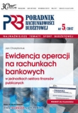 Ewidencja operacji na rachunkach bankowych w jsfp
