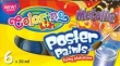 Farby plakatowe 6 kolorów 20 ml Metallic Colorin