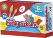 Farby szkolne AS 6 kolorów 20 ml