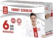 Farby szkolnePZPN  6 kolorów x 20 ml