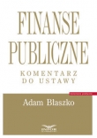 Finanse publiczne Komentarz do ustawy