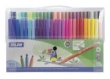 Flamastry Milan 50 kolorów w plastikowym etui