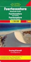 Fuerteventura mapa 1:100 000