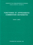Functiones et approximatio 37.1