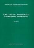 Functiones et approximatio commentari mathematici 44.2 (2011)