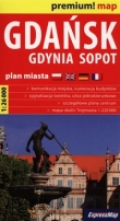 Gdańsk Gdynia Sopot plan miasta 1:26 000
