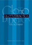Glottodidactica vol. XL (2013)