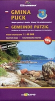 Gmina Puck mapa turystyczna 1:40 000