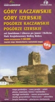 Góry Kaczawskie Góry Izerskie Pogórze Kaczawskie Pogórze Izerskie mapa turystyczna 1: 50 000
