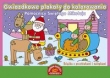 Gwiazdkowe plakaty do kolorowania. Pomocnicy Świętego Mikołaja. Ksiązka z pocztówkami i nalepkami