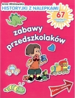 Historyjki z nalepkami. Zabawy przedszkolaków.