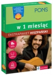 Hiszpański w 1 miesiąc z tablicami czasownikowymi