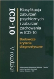 ICD-10 BADAWCZE KRYTERIA/KLAS.ZABURZEŃ P SYCH.ZIELONA BR.VESALIUS 9788385688839