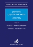 Jawność i jej ograniczenia Tom 5 Dostęp i wykorzystywanie