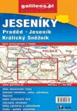 Jeseniky. Praded. Jesenik. Kralicky Sneznik. Mapa [Galileos\