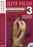 Język polsk 3 Podręcznik Kształcenie kulturowo - literackie Człowiek w świecie uczuć