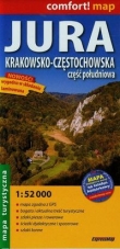 Jura Krakowsko-Częstochowska Część południowa mapa turystyczna