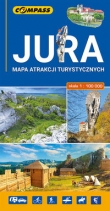 Jura mapa atrakcji turystycznych