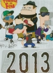Kalendarz 2013 Fineasz i Ferb