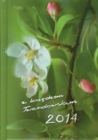 Kalendarz 2014 z księdzem Twardowskim zielony