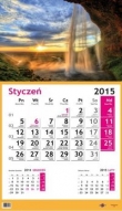 Kalendarz 2015 Trójdzielny Jednodzielny