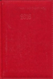 Kalendarz 2016 Książkowy dzienny A5 Lux bordo