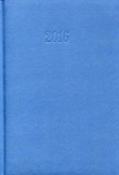 Kalendarz 2016 Książkowy dzienny A5 niebieski
