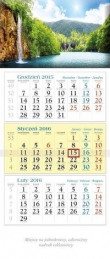 Kalendarz 2016 KT 09 Wodospad trojdzielny