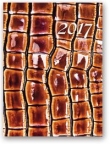 Kalendarz 2017 A5 21D soft Aligator