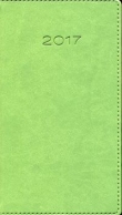 Kalendarz 2017 A6 11T Vivella jasnozielony