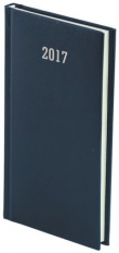 Kalendarz 2017 A6 tygodniowy Albit granatowy