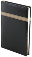 Kalendarz 2018 A4 dzienny przeszywany SAFIANO