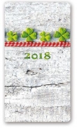 Kalendarz 2018 A6 11T kieszonkowy Koniczynki