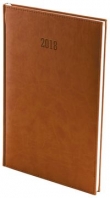 Kalendarz 2018 B5 tygodniowy Vivella brąz