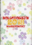 Kalendarz 2018 KK-1 kieszonkowy kwiatki
