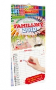 Kalendarz 2018 KPD-5 Familijny z naklejkami
