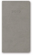 Kalendarz 2019 11T A6 kieszonkowy szary vivella
