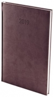 Kalendarz 2019 A5 tygodniowy Vivella Bordo