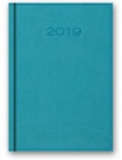 Kalendarz 2019 B6 książkowy turkusowy