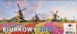 Kalendarz 2019 Biurkowy poprzeczny
