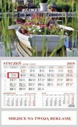 Kalendarz 2019 Jednodzielny Łódka