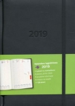 Kalendarz 2019 KK-A5TL książkowy A5 tygodniowy Lux czarny