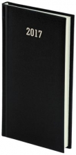 Kalendarz A6 tygodniowy Albit CZARNY
