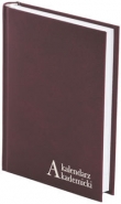 Kalendarz akademicki 2017/18 A5 Albit BORDO