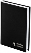 Kalendarz akademicki A5 Albit czarny