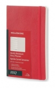 Kalendarz Moleskine 12M 2017 Tydzień+Notatki L