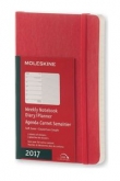 Kalendarz Moleskine 12M 2017 Tydzień+Notatki P