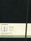 Kalendarz Moleskine 2018 czarny