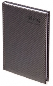 Kalendarz nauczyciela 2018/19 A5 tyg Carbon SZARY